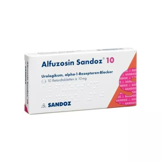 АЛФУЗОЗИН Sandoz Ret Tabl 10 мг