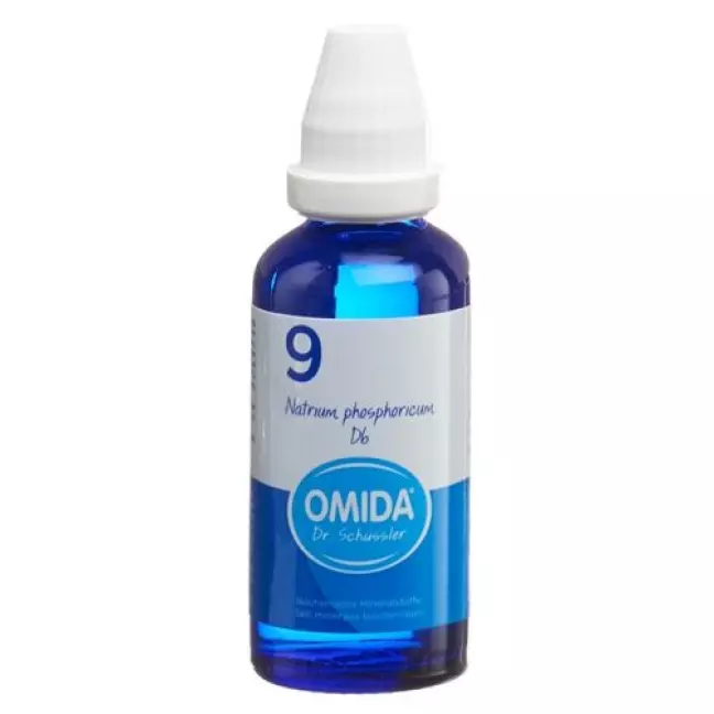 Omida Schussler No9 Natr Phos Dil D 6 50мл Omida Schussler No9 Natr Phos Dil D 6 50мл