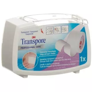 Лейкопластир 3M TRANSPORE 5мх25мм