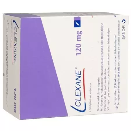 Clexane Inj Lös 120 мг/0,8 мл 10 Fertspr 0,8 мл Clexane Inj Lös 120 мг/0,8 мл 10 Fertspr 0,8 мл