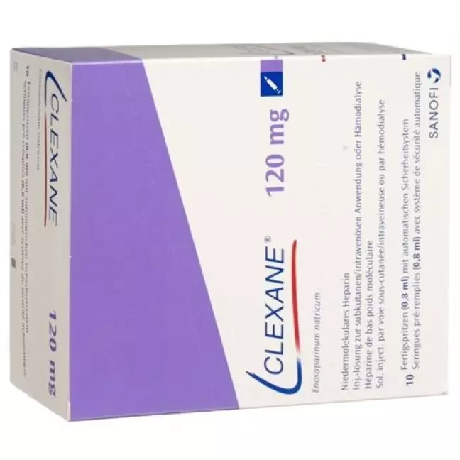 Clexane Inj Lös 120 мг/0,8 мл 10 Fertspr 0,8 мл Clexane Inj Lös 120 мг/0,8 мл 10 Fertspr 0,8 мл