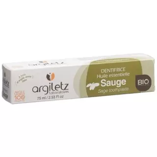 Зубна паста Argiletz Sage Organic 75 мл