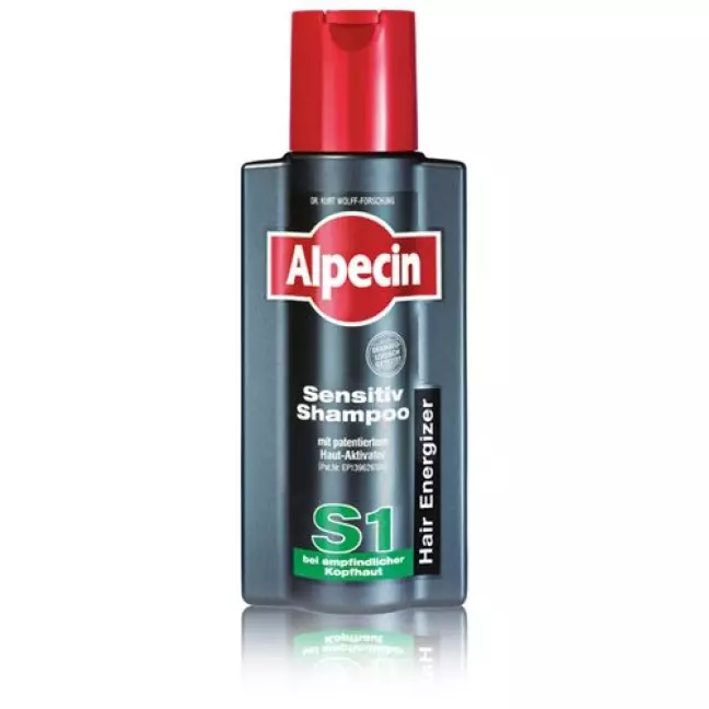 Шампунь для чутливого волосся Alpecin Energizer S1 250 мл