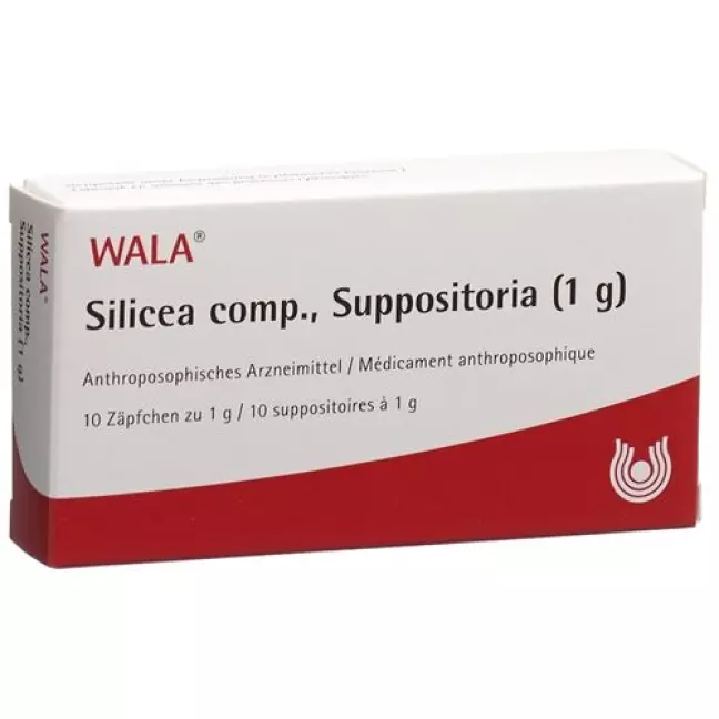 Wala Silicea комп. Supp дитячий 10 х 1 г