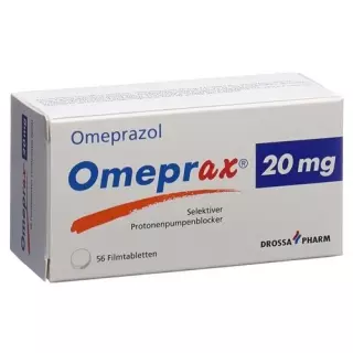 Омепракс таблетки плівка 20 мг 56 шт