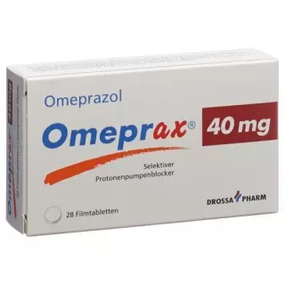 Омепракс таблетки плівка 40 мг 28 шт