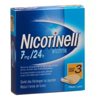 Nicotinell 3 light Matrixpfl 7 мг/24 год 7 шт