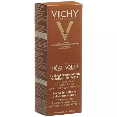 Зволожуюче молочко для автозасмаги Vichy Ideal Soleil 10