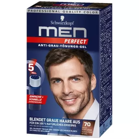 MEN PERFECT відтінок 70 натуральний темно-коричневий