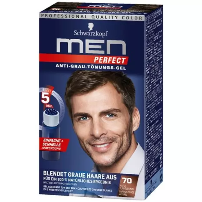 MEN PERFECT відтінок 70 натуральний темно-коричневий