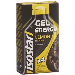 Isostar Energy Gel Лимон 4 пакетики 35 г