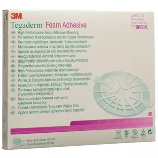 Компрес пінопластовий 3M Tegaderm Foam 14х17,1 см клей 5 шт