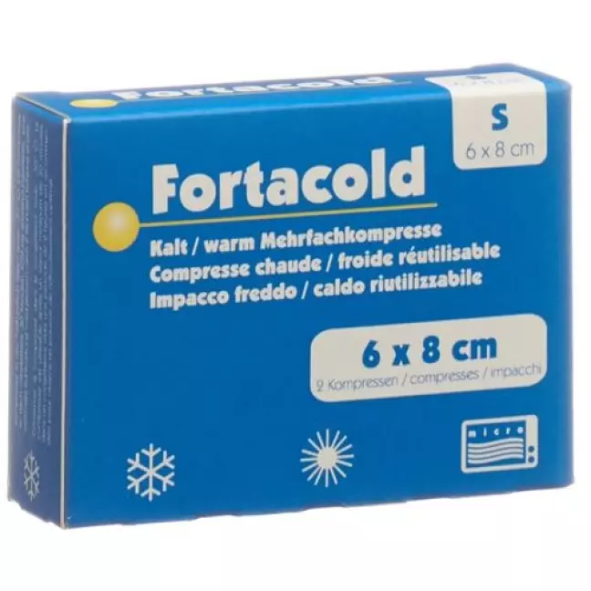 Fortacold Kalt Warm Mehrfachkompr 6x8см 2 штуки Fortacold Kalt Warm Mehrfachkompr 6x8см 2 штуки