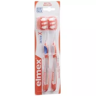 ЗУБНА ЩІТКА ELMEX ЗАХИСТ ОТ КАРІЄСУ INTERX MEDIUM