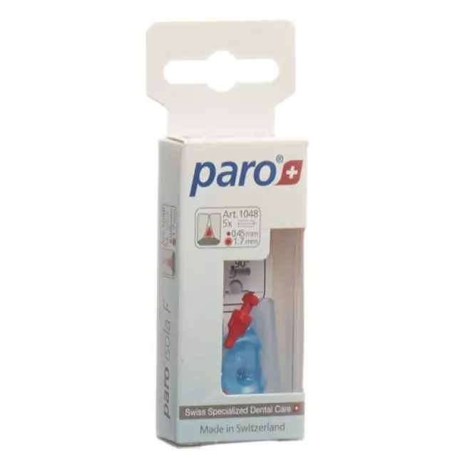Paro Isola F 1.7мм xxxx-fein Rot zylindrisch 5 штук
