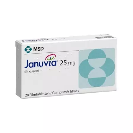 Januvia 25 mg 28 filmtablets Januvia 25 mg 28 filmtablets