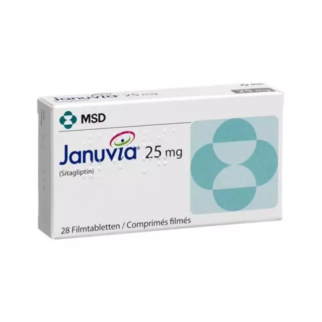 Januvia 25 mg 28 filmtablets Januvia 25 mg 28 filmtablets