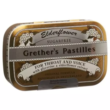 Пастилки Grethers Elderflower без цукру Ds 110 г