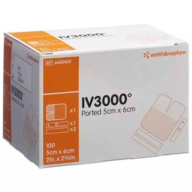 IV3000 канюля фіксація 5х6см педіатрична 100 шт