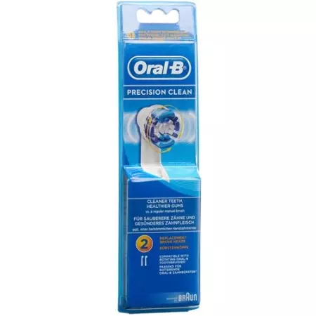 Насадки для щітки Oral-B Precision Clean 2 шт Насадки для щітки Oral-B Precision Clean 2 шт