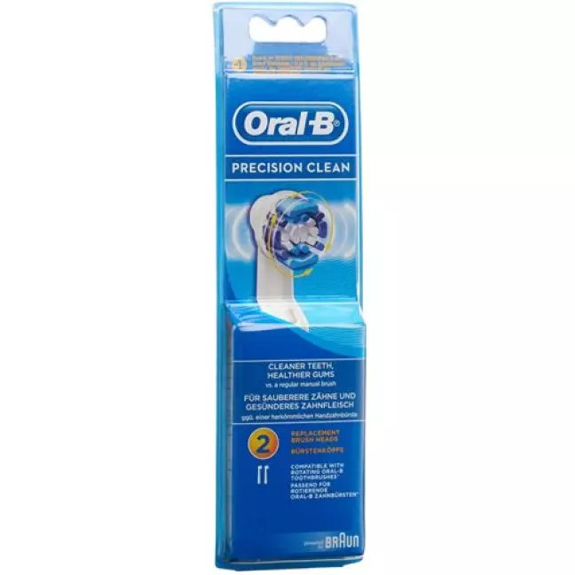 Насадки для щітки Oral-B Precision Clean 2 шт Насадки для щітки Oral-B Precision Clean 2 шт