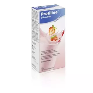 Protiline Silhouette Plv Полуниця 10 х 25 г