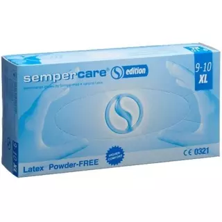 Sempercare Edition Gloves Latex XL без пудри 90 шт