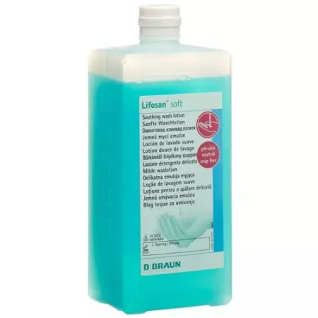 Lifosan Soft лосьон для мытья бутылка 1000мл Lifosan Soft лосьон для мытья бутылка 1000мл