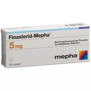 Фінастерид-Мефа Лактаб 5 мг 30 шт