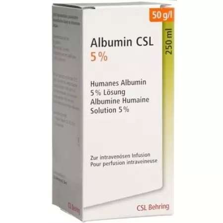 Альбумін CSL Inf Lös 5% 250 мл