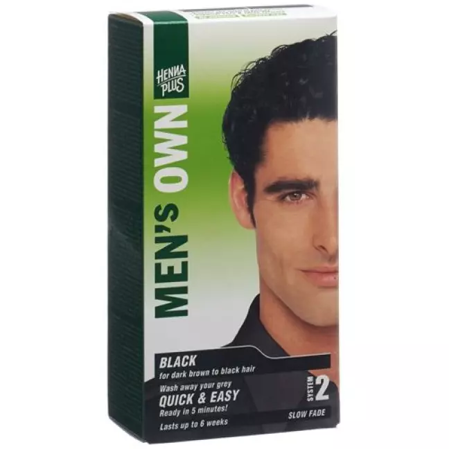 HENNA PLUS Men's Own Syst2 чорна