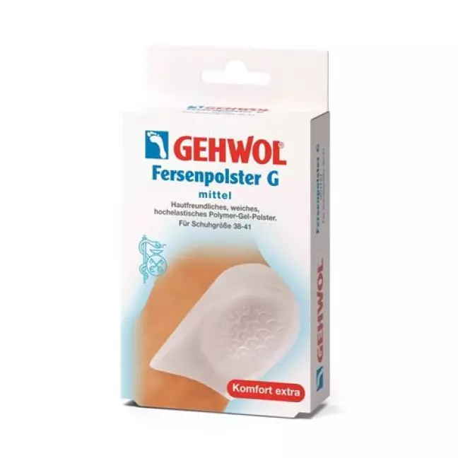 Підп'ятники Gehwol G з гелевими хвилями середні 1 пара Підп'ятники Gehwol G з гелевими хвилями середні 1 пара