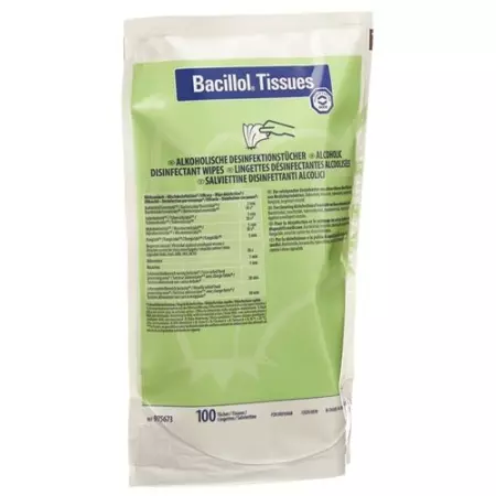 Наповнювач для дезінфекції поверхонь Bacillol Tissues 100 шт