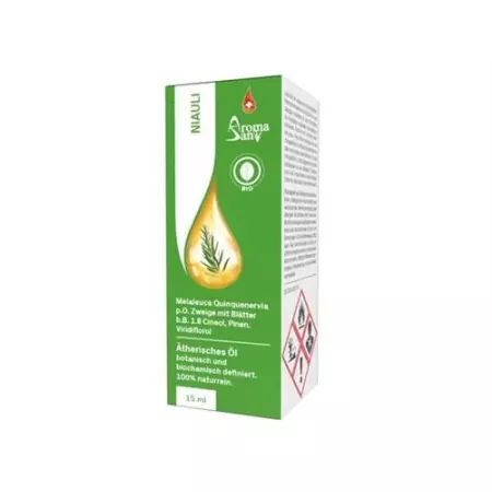 Ефірна олія Aromasan Niauli в органічній упаковці 15 мл Ефірна олія Aromasan Niauli в органічній упаковці 15 мл