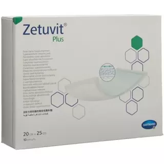 Пов'язка абсорбуюча Zetuvit Plus 20х25см 10 шт