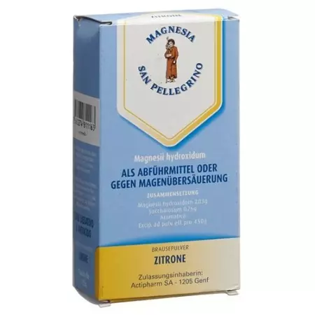 Magnesia San Pellegrino Effervescent Plv лимон 125 г Magnesia San Pellegrino Effervescent Plv лимон 125 г