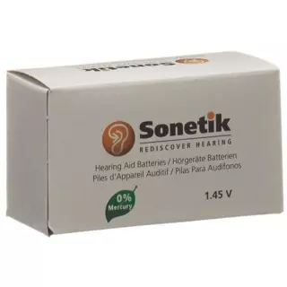 SONETIK Батарейки для слухових апаратів A312 10 Blist 6 шт