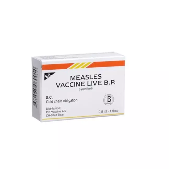 Measles Vaccine Live 0.5 ml Ampulle