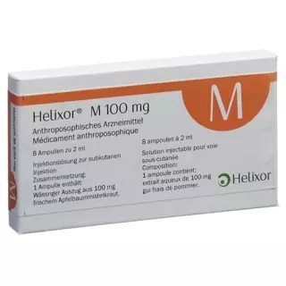 Helixor M Inj Lös 100 mg Amp 8 шт