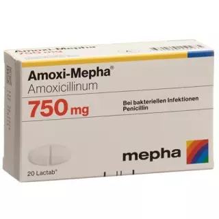 Амокси-Мефа Лактаб 750 мг 20 шт
