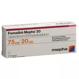 Фемадіол-Мефа 20 Драг 3 х 21 шт