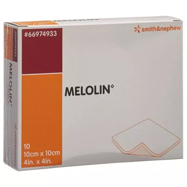 Melolin Wundkompressen 10x10см стерильный 10 пакетиков Melolin Wundkompressen 10x10см стерильный 10 пакетиков