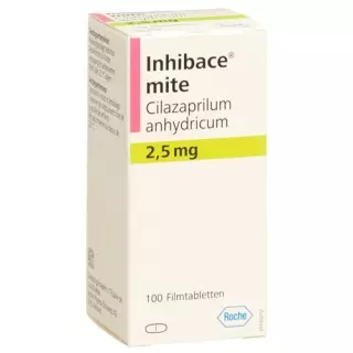 Inhibace mite плівка таблетки 2,5 мг скляний флакон 100 шт
