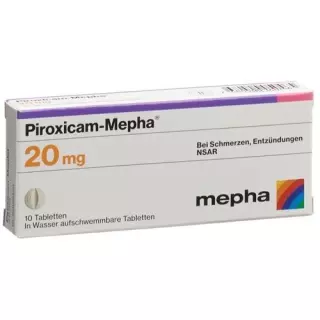 Піроксикам-Мефа таблетки 20 мг 10 шт