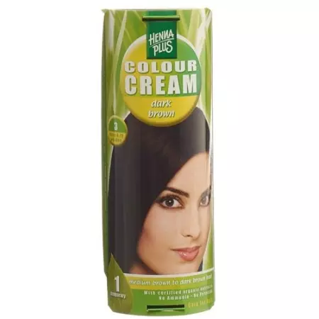 Хна Plus Color Cream 3 темно-коричнева 60 мл Хна Plus Color Cream 3 темно-коричнева 60 мл