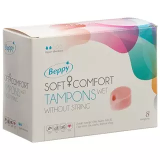 Beppy Soft Comfort Tampons Wet 8 штук