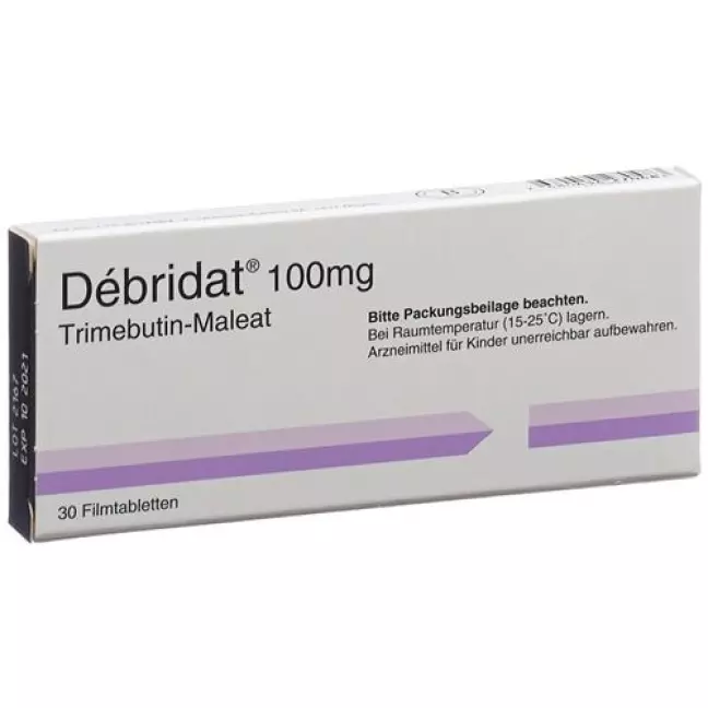 Debridat 100 mg 30 filmtablets Debridat 100 mg 30 filmtablets