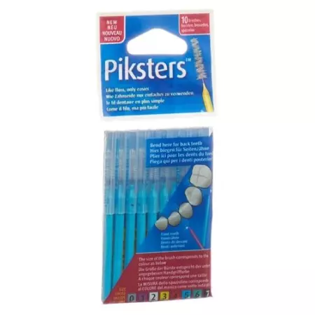 Міжзубні щітки Piksters 5 10 шт Міжзубні щітки Piksters 5 10 шт