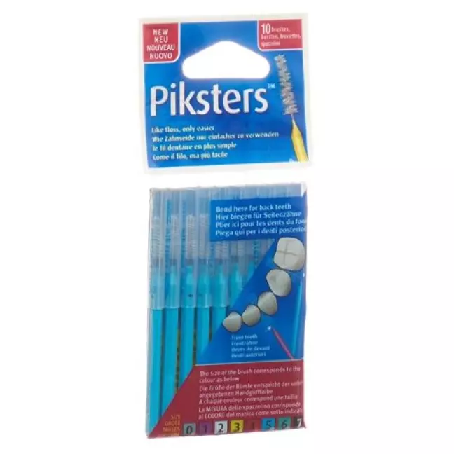 Міжзубні щітки Piksters 5 10 шт Міжзубні щітки Piksters 5 10 шт