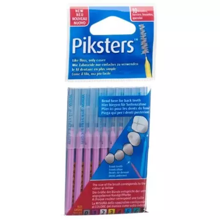 Міжзубні щітки Piksters 1 10 шт Міжзубні щітки Piksters 1 10 шт